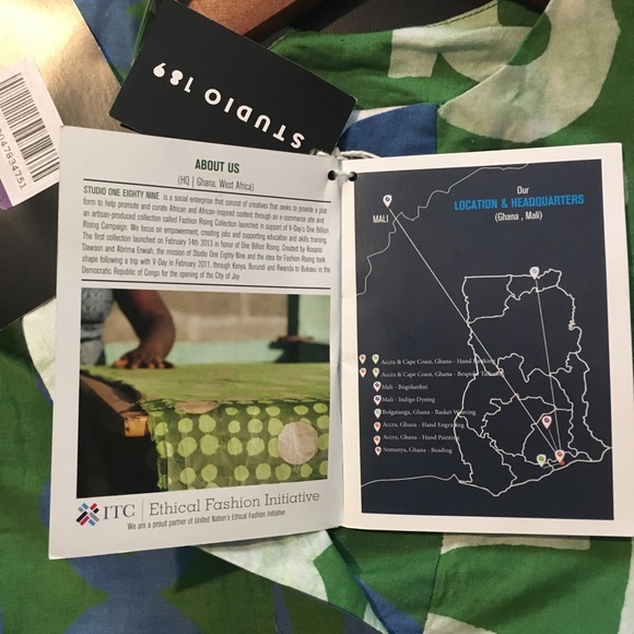 NWT Studio 189 handmade short sleeve top size S - Picture 8 of 10